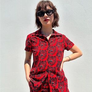 NOOWORKS Joyce Top - Wolverine XL